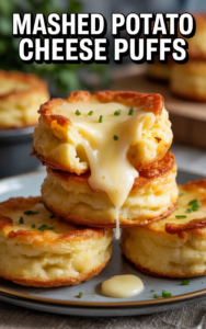 Crispy Comfort: The Ultimate Mashed Potato Cheese Puffs Recipe